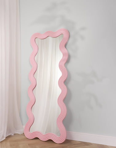 Pink Waves Mirror (M)